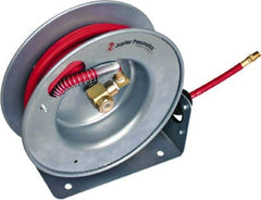 PRO-SOURCE - 15' Spring Retractable Hose Reel - 300 psi, Hose Included - Apex Tool & Supply