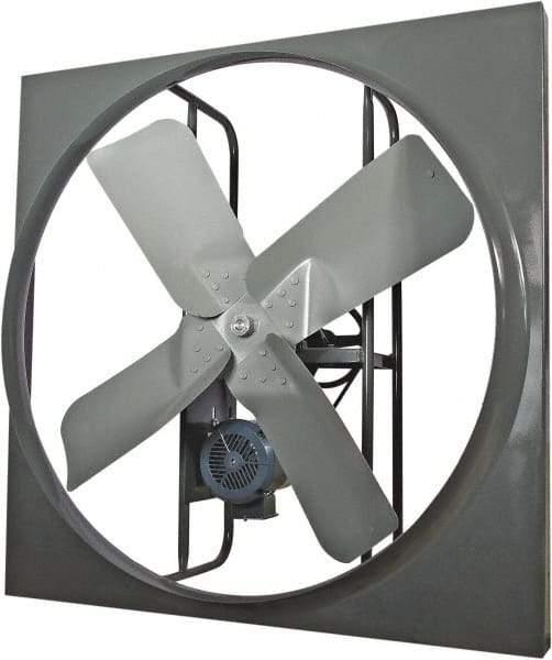 Americraft - 42" Blade, Belt Drive, 3 hp, 22,000 CFM, TEFC Exhaust Fan - 9.6/4.8 Amp, 230/460 Volt, Three Phase - Apex Tool & Supply