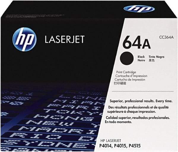 Hewlett-Packard - Black Toner Cartridge - Use with HP LaserJet P4015, P4515 - Apex Tool & Supply