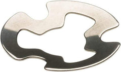 Associated Spring Raymond - #10 Bolt, Grade 17-7 PH Stainless Steel, Uncoated, Belleville Disc Spring - 0.031" High, 0.01" Thick - Apex Tool & Supply