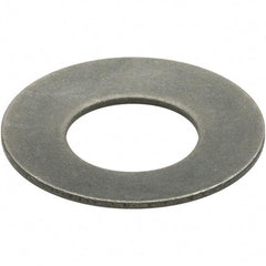 Associated Spring Raymond - 9/16" ID, Grade 1075 High Carbon Steel, Oil Finish, Belleville Disc Spring - 1.3386" OD, 0.1004" High, 0.0591" Thick - Apex Tool & Supply
