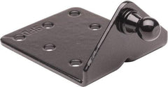 Associated Spring Raymond - 50.8mm Black Powdercoat Mounting Bracket - For Hydraulic Dampers & Gas Springs - Apex Tool & Supply