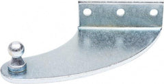 Associated Spring Raymond - 4" Long x 0.875" Deep x 2.75" High Zinc Plated Mounting Bracket - For Hydraulic Dampers & Gas Springs - Apex Tool & Supply