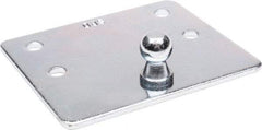 Associated Spring Raymond - 3-1/2" Zinc Plated Mounting Bracket - For Hydraulic Dampers & Gas Springs - Apex Tool & Supply