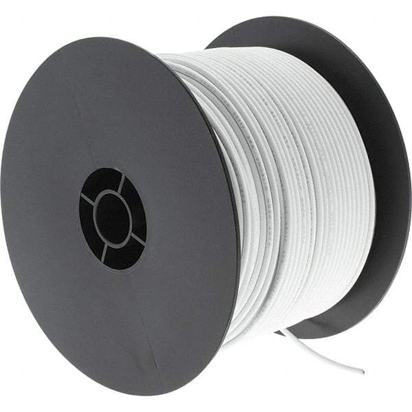 EastPenn - 16 AWG, 500' OAL, Hook Up Wire - White Polyethylene Jacket - Apex Tool & Supply