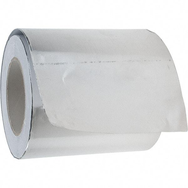 Value Collection - 6" x 50 Yds Foil Tape - 3 mil, Aluminum Backing - Apex Tool & Supply