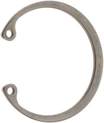 Made in USA - 1-3/8" Nominal, 0.05" Thick, Stainless Steel Snap Internal Retaining Ring - 0.056" Groove Width, 0.043" Groove Depth, 1.461" Groove Diam - Apex Tool & Supply