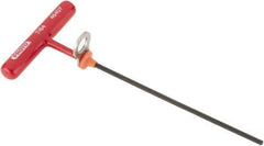 Proto - 7/64" Hex, Tethered T-Handle Cushion Grip, Hex Key - 6" OAL, Alloy Steel, Inch System of Measurement - Apex Tool & Supply