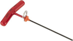 Proto - 3/32" Hex, Tethered T-Handle Cushion Grip, Hex Key - 6" OAL, Alloy Steel, Inch System of Measurement - Apex Tool & Supply