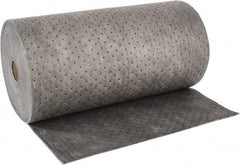 Brady SPC Sorbents - 35 Gal Capacity per Package, Universal Roll - 150' Long x 30" Wide, Gray, Polypropylene - Apex Tool & Supply