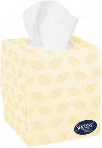 Kleenex - Decorative Box of White Facial Tissues - 2 Ply, Recycled Fibers - Apex Tool & Supply