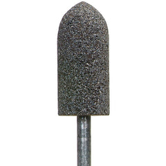 7/8″ × 2″ 1/4″ Spindle Charger Mounted Point A11 30 Grit Zirconia Alumina/Aluminum Oxide - Apex Tool & Supply