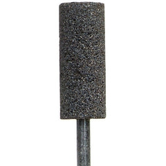 3/4″ × 2″ 1/4″ Spindle NorZon Mounted Point W208 24 Grit Zirconia Alumina - Apex Tool & Supply