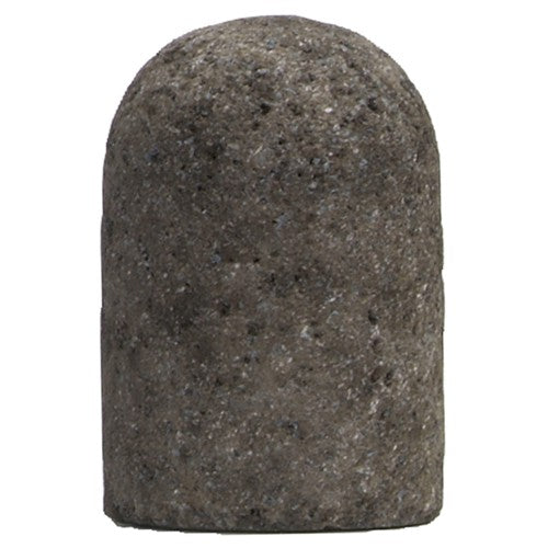 ‎1-1/2″ × 3″ × 3/8″-24 Gemini Snagging Wheel Type 18R Plug-Round Tip 24 Grit Aluminum Oxide - Apex Tool & Supply