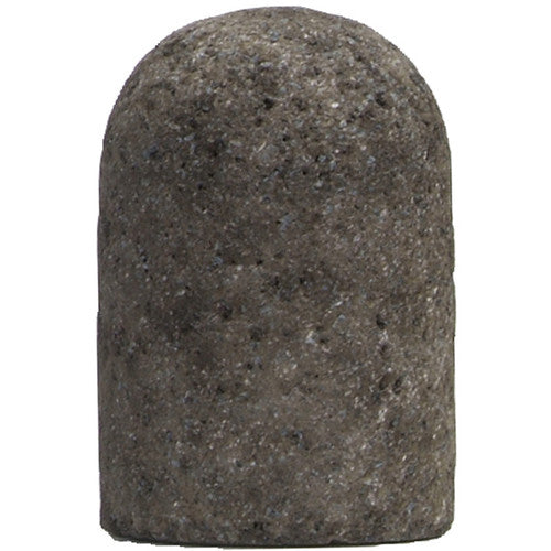 2″ × 3″ × 5/8″–11 Gemini Snagging Wheel Type 18R Plug-Round Tip 24 Grit Aluminum Oxide - Apex Tool & Supply