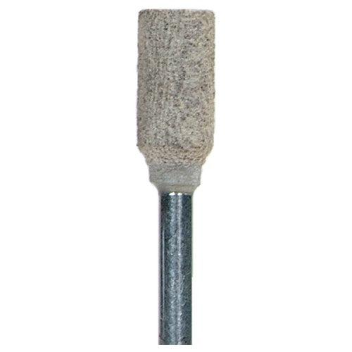 1/4″ × 1/2″ 1/8″ Spindle Cotton Fiber Mounted Point W163 120 Grit A/O - Apex Tool & Supply