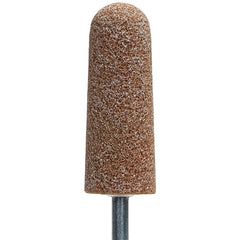 ‎1″ × 2-3/4″ 1/4″ Spindle Gemini Mounted Point A3 36 Grit Aluminum Oxide - Apex Tool & Supply
