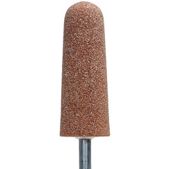 ‎1″ × 2-3/4″ 1/4″ Spindle Gemini Mounted Point A3 60 Grit Aluminum Oxide - Apex Tool & Supply