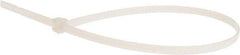 Value Collection - 11.4173" Long Natural (Color) Nylon Standard Cable Tie - 50 Lb Tensile Strength - Apex Tool & Supply