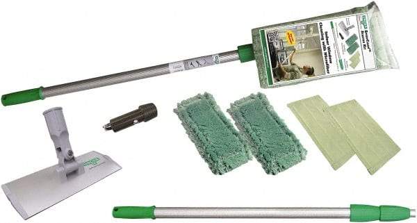Unger - 8" Wide Microfiber Strip Washer Window Cleaning Kit - Microfiber, 8 Inch Wide Blade - Apex Tool & Supply