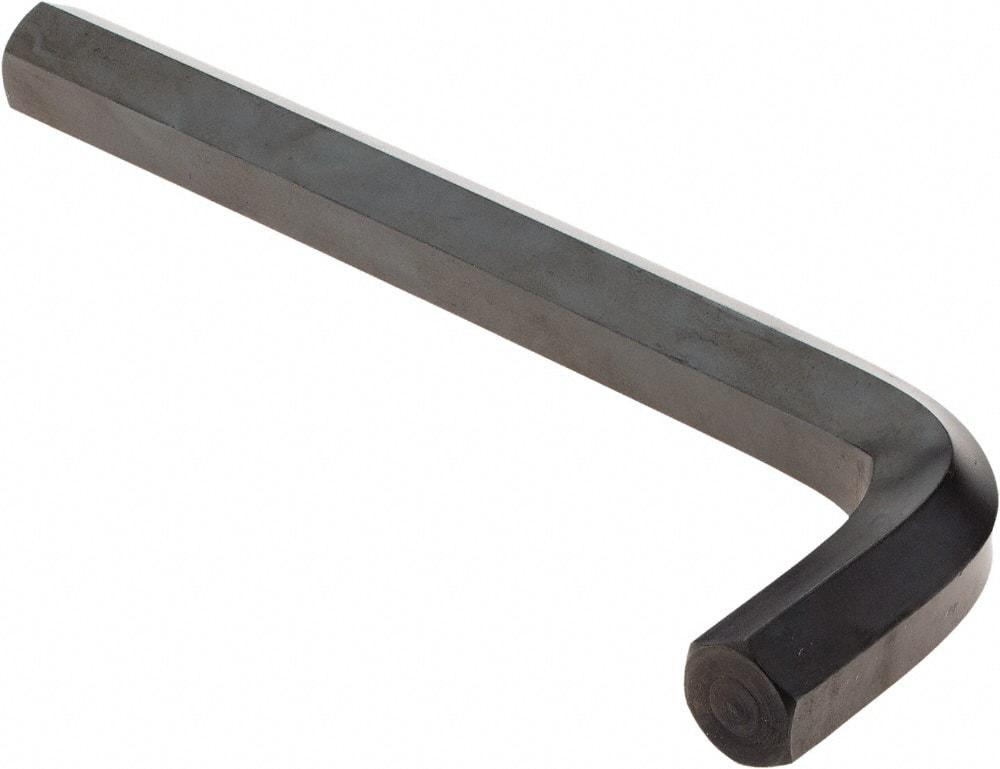 Value Collection - 5/8" Hex, Short Arm, Hex Key - 6-5/32" OAL, Alloy Steel, Inch System of Measurement - Apex Tool & Supply