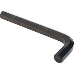 Value Collection - 9/16" Hex, Short Arm, Hex Key - 5-21/32" OAL, Alloy Steel, Inch System of Measurement - Apex Tool & Supply