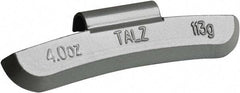 Value Collection - 4 oz TAL Wheel Weight - Zinc, For Use with Automotive & Light Trucks - Apex Tool & Supply