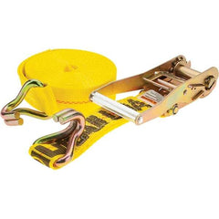 Lift-All - 27' Long x 2" Wide, 3,300 Lb Basket Capacity, Polyester Web Sling - Apex Tool & Supply