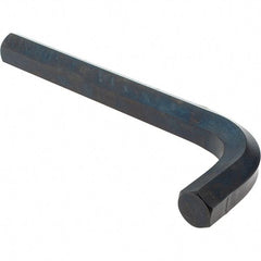 Value Collection - 1" Hex, Short Arm, Hex Key - 9-5/32" OAL, Alloy Steel, Inch System of Measurement - Apex Tool & Supply