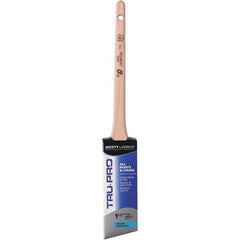 Krylon - 1-1/2" Angled Nylon/Polyester Sash Brush - Wood Handle - Apex Tool & Supply