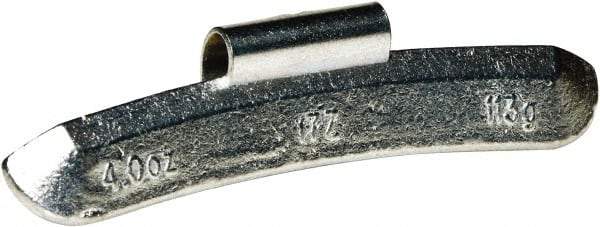 Value Collection - 3 oz I 7 Wheel Weight - Zinc, For Use with Automotive & Light Trucks - Apex Tool & Supply