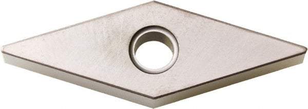 Kyocera - VNGA332 Grade PT600M Ceramic Turning Insert - Al2O3/TiC (Megacoat) Finish, 35° Diamond, 3/8" Inscr Circle, 3/16" Thick, 1/32" Corner Radius - Apex Tool & Supply