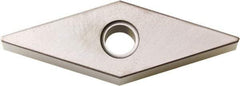 Kyocera - VNGA332 Grade PT600M Ceramic Turning Insert - Al2O3/TiC (Megacoat) Finish, 35° Diamond, 3/8" Inscr Circle, 3/16" Thick, 1/32" Corner Radius - Apex Tool & Supply