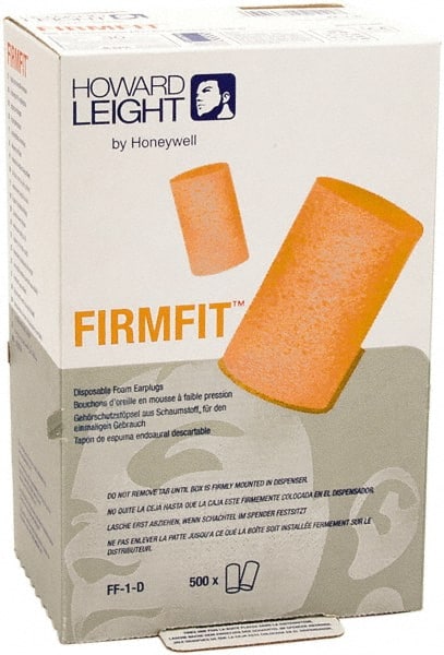 Howard Leight - Pack of 500 Pairs, Disposable, Uncorded, 30 dB, Barrel Earplugs - Apex Tool & Supply