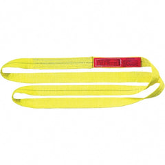 Lift-All - 2' Long x 1" Wide, 4,800 Lb Vertical Capacity, Nylon Web Sling - Apex Tool & Supply