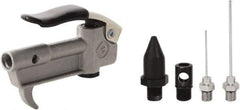 Value Collection - 5 Piece Aluminum Body Air Gun Kit - 1/4 NPT Inlet, 150 Max psi, Aluminum Hose - Apex Tool & Supply