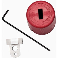 Brady - Pneumatic & Valve Lockouts Type: Pneumatic Hose Lockout Maximum Pipe Diameter (Inch): 1.550 - Apex Tool & Supply