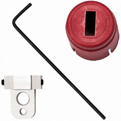 Brady - Pneumatic & Valve Lockouts Type: Pneumatic Hose Lockout Maximum Pipe Diameter (Inch): 1.550 - Apex Tool & Supply