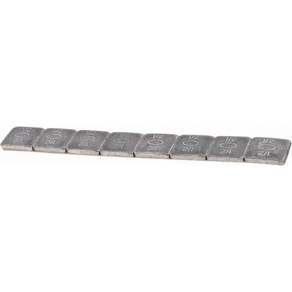 Value Collection - Weight Style P, 0.5 oz, Wheel Weight for All Truck Size Tires - Apex Tool & Supply