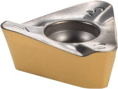 Iscar - HM390 TDKT150516 PDR Grade IC830 Carbide Milling Insert - TiAlN/TiN Finish, 0.2303" Thick, 0.4488" Inscribed Circle, 1.6mm Corner Radius - Apex Tool & Supply