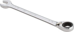 Proto - 1/2" 12 Point Combination Wrench - 0° Offset Angle, 7" OAL, Steel, Chrome Finish - Apex Tool & Supply