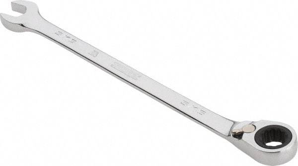 Proto - 5/16" 12 Point Combination Wrench - 0° Offset Angle, 5-1/2" OAL, Steel, Chrome Finish - Apex Tool & Supply