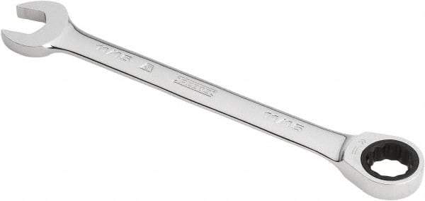 Proto - 11/16" 12 Point Combination Wrench - 0° Offset Angle, 8-7/8" OAL, Steel, Chrome Finish - Apex Tool & Supply