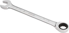 Proto - 11/16" 12 Point Combination Wrench - 0° Offset Angle, 8-7/8" OAL, Steel, Chrome Finish - Apex Tool & Supply