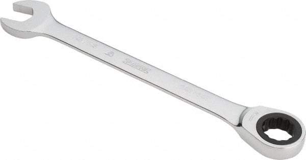 Proto - 15/16" 12 Point Combination Wrench - 0° Offset Angle, 12-3/4" OAL, Steel, Chrome Finish - Apex Tool & Supply