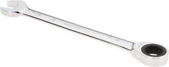 Proto - 1/2" 12 Point Combination Wrench - 0° Offset Angle, 7" OAL, Steel, Chrome Finish - Apex Tool & Supply
