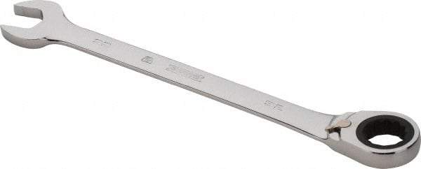 Proto - 32mm 12 Point Combination Wrench - 0° Offset Angle, 16-3/4" OAL, Steel, Chrome Finish - Apex Tool & Supply