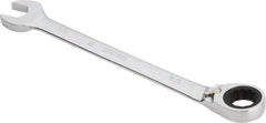 Proto - 22mm 12 Point Combination Wrench - 0° Offset Angle, 11-7/16" OAL, Steel, Chrome Finish - Apex Tool & Supply