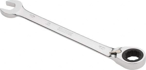 Proto - 13mm 12 Point Combination Wrench - 0° Offset Angle, 7" OAL, Steel, Chrome Finish - Apex Tool & Supply