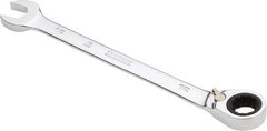 Proto - 12mm 12 Point Combination Wrench - 0° Offset Angle, 6-3/4" OAL, Steel, Chrome Finish - Apex Tool & Supply